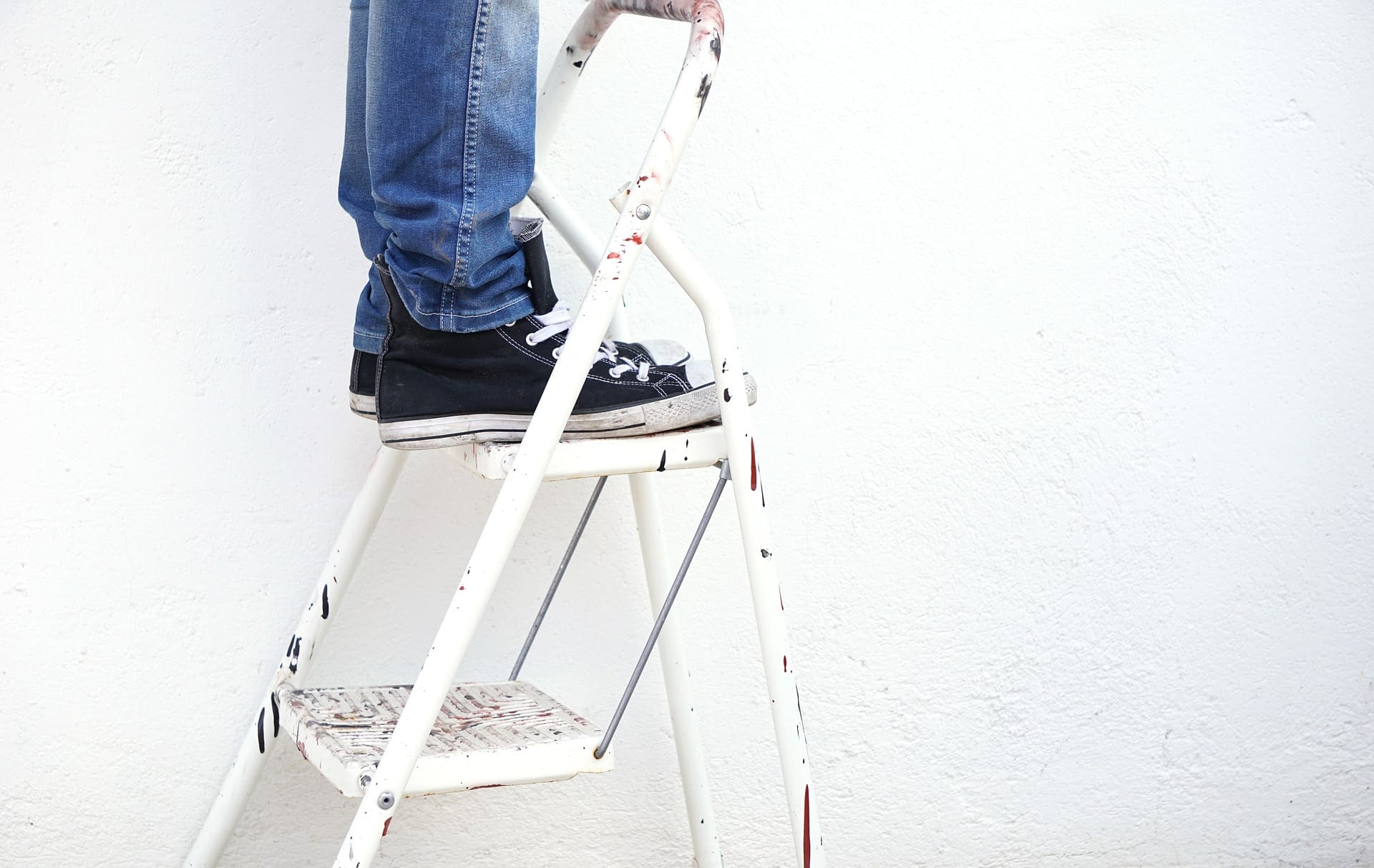 ladder working at height